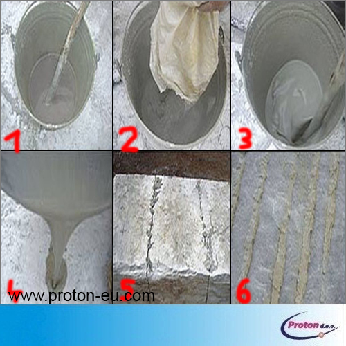 Neekslozivno raztezno sredstvo za rušenje 5 - Proton d.o.o. - Hladno miniranje - miner - minerstvo - TNT - kompresor - pnevmatsko vrtanje - vrtina - izvrtina - luknja - razbijanje - podiranje - hidravlično kladivo - pnevmatsko kladivo - pikiranje - nitroglicerin - kamen - živa skala - armiran beton - kamnolom - pruh - pesek - granulat - hidravlika - štemanje - vrtalnik - kladivo - macola - DTH - piker  - pnevmatično - pištola - pick hammer - bager - rovokopač - minibager - midibager - JCB - Poclain - Volvo - MF - Massey Ferguson - Doosan - Daewoo